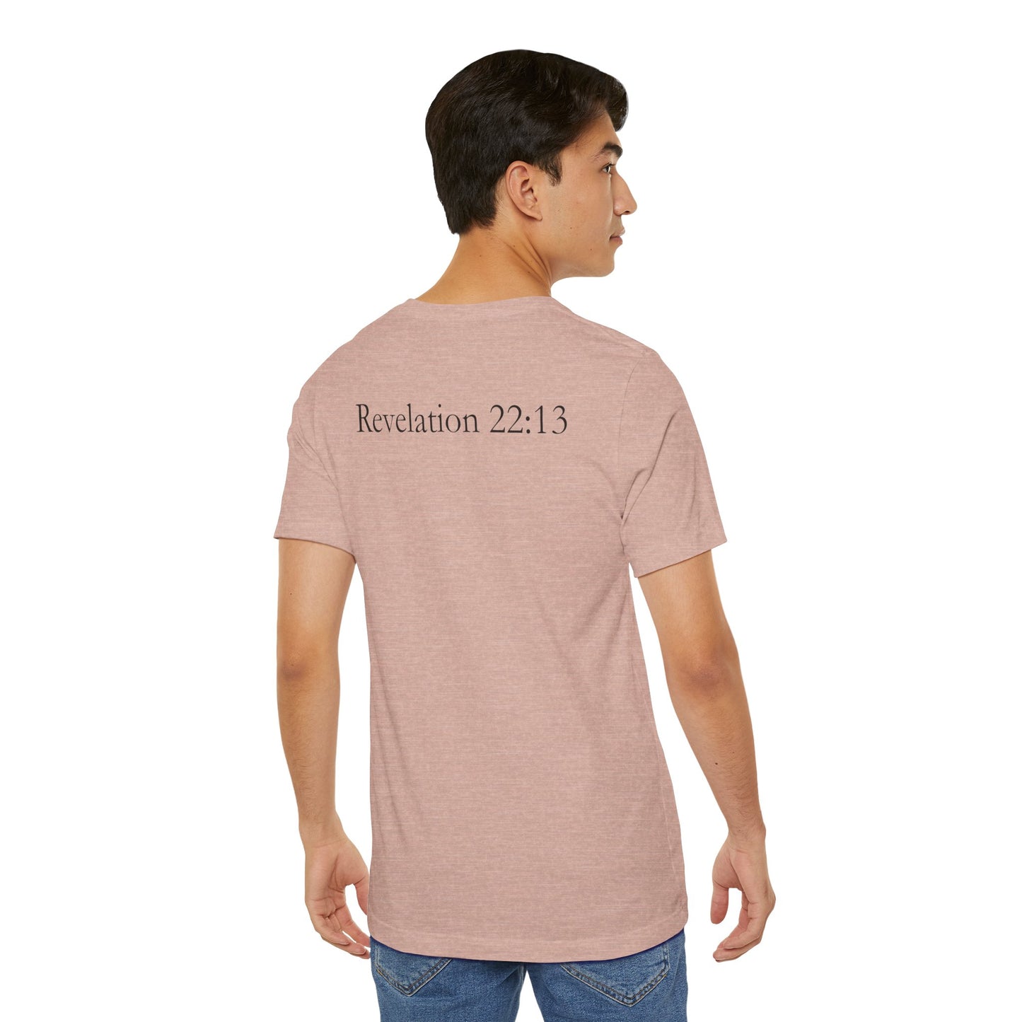 Alpha & Omega – Christian Symbol T-Shirt (Revelation 22:13)