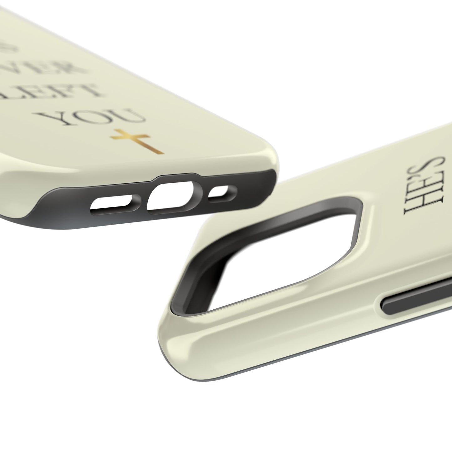He’s Never Left You – Minimalist Christian Phone Case