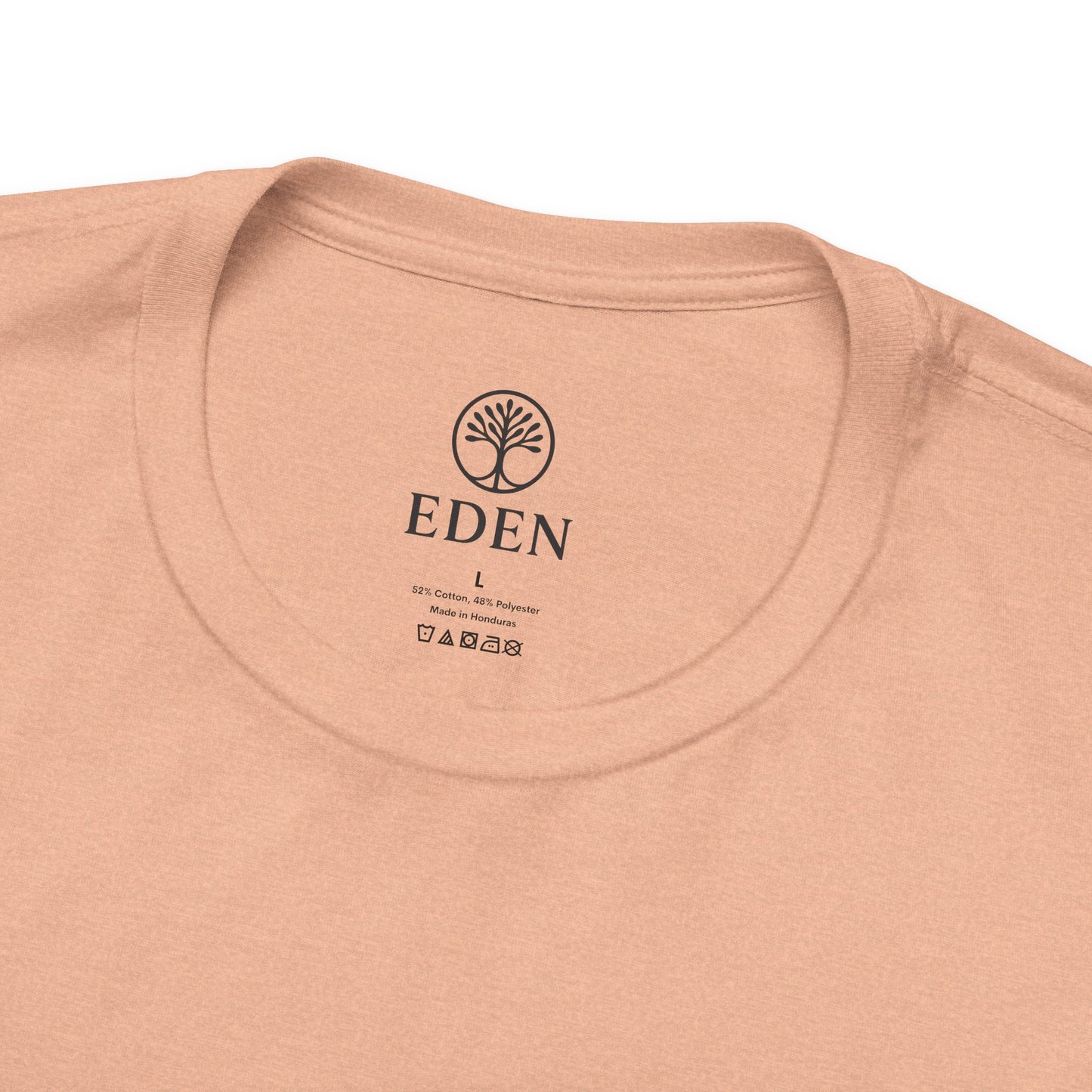 He’s Never Left You – Minimalist Christian T-Shirt