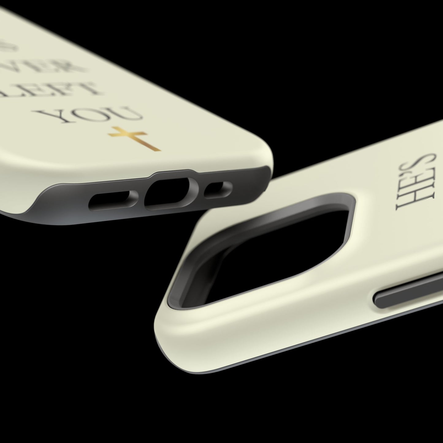 He’s Never Left You – Minimalist Christian Phone Case