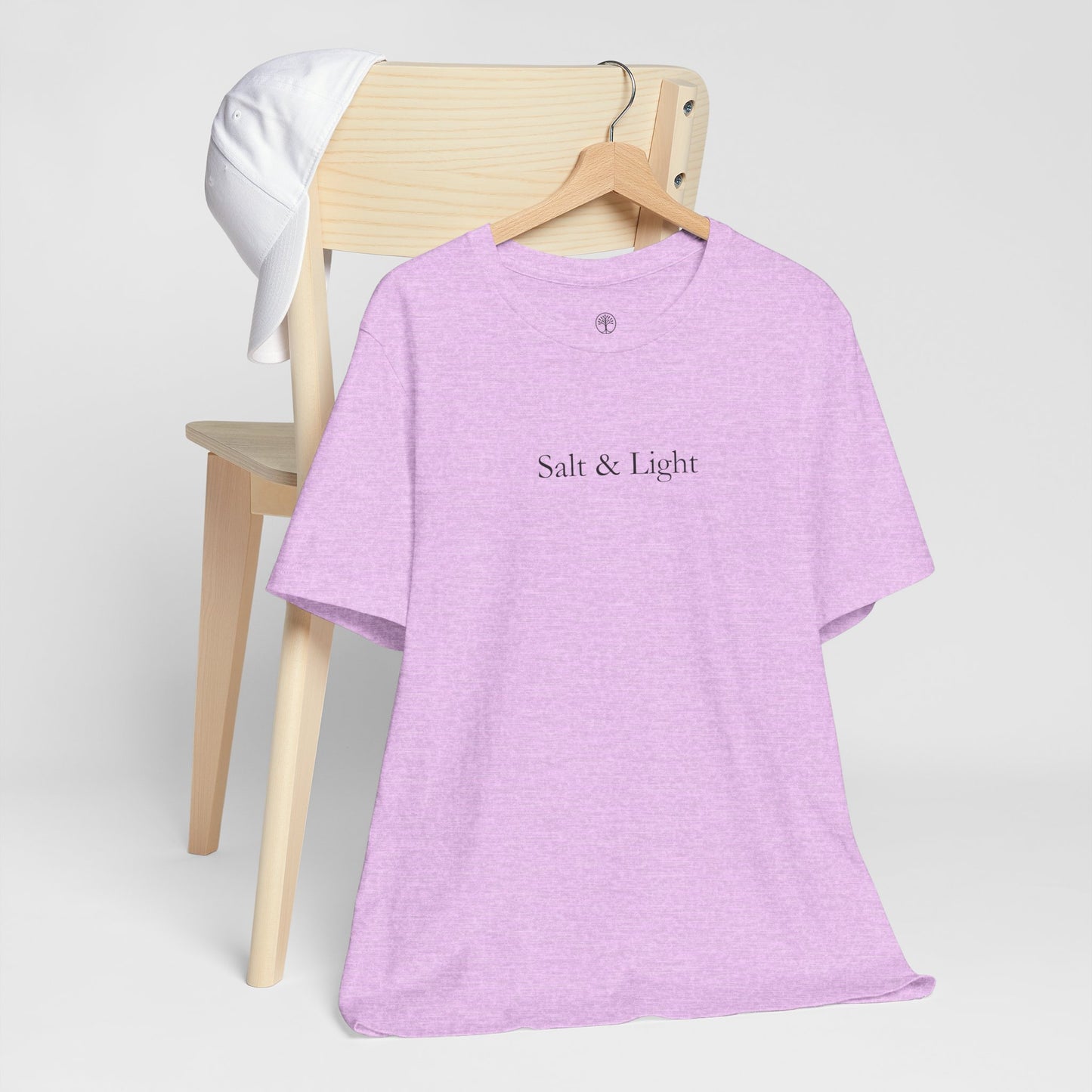 Salt & Light – Christian Candle T-Shirt (Matthew 5:13–16)