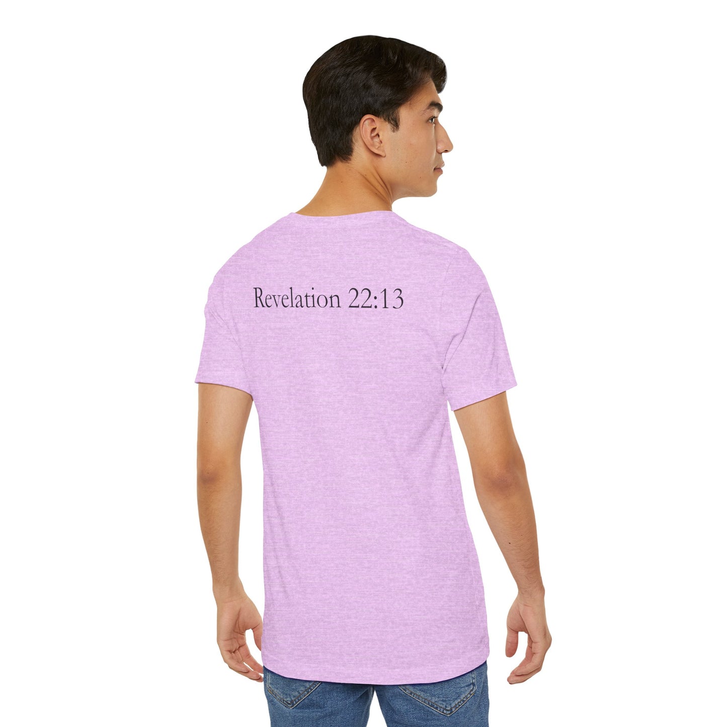 Alpha & Omega – Christian Symbol T-Shirt (Revelation 22:13)
